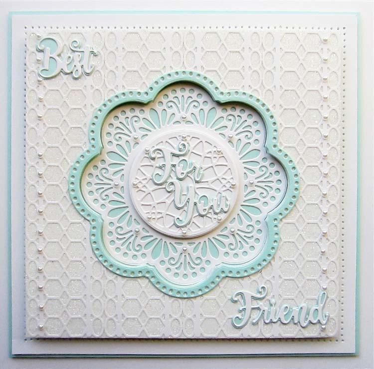 Creative Expressions Mini Shadowed Sentiments Best Friend-2