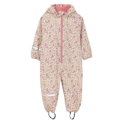 PU Rainwear Suit | Pink Floral | CeLaVi-1