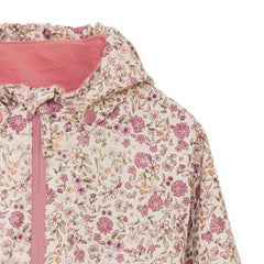 PU Rainwear Suit | Pink Floral | CeLaVi-5