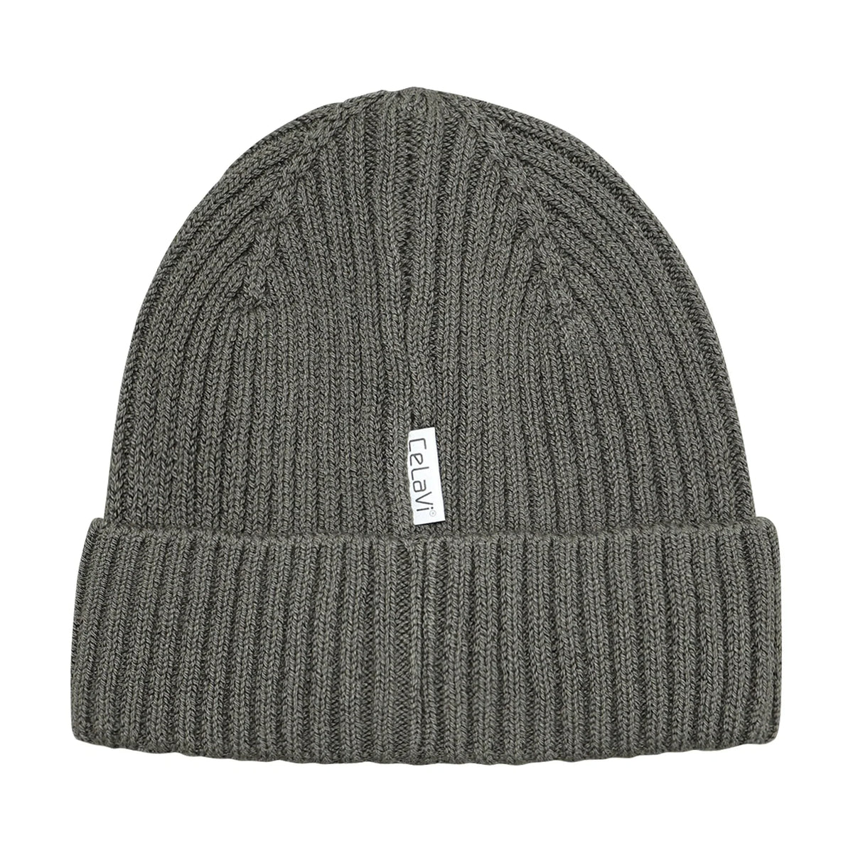 Knit Beanie | Olive | CeLaVi-1