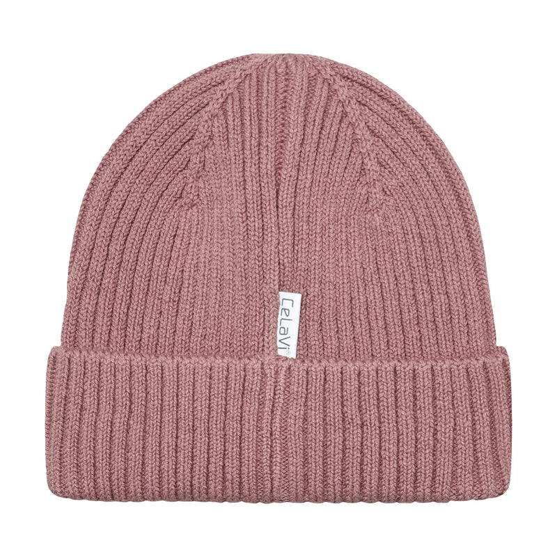 Knit Beanie | Pink | CeLaVi-1