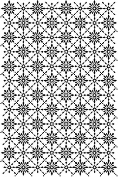 Creative Expressions Yuletide Weave 4 in x 6 in Pre Cut Rubber Stamp-2