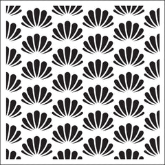 Creative Expressions Sue Wilson Seashells  6 in x 6 in Stencil-2