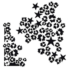 Creative Expressions Star Flower 7 in x 7 in Stencil-3