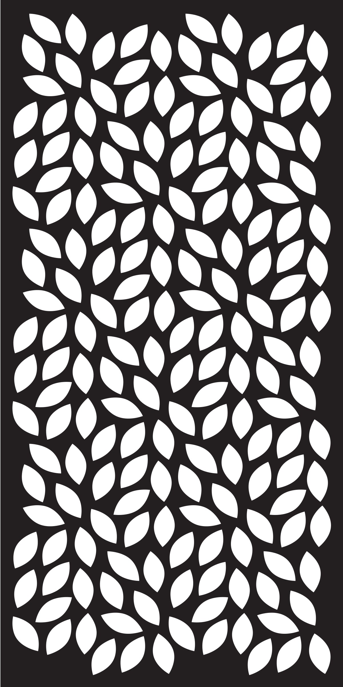 Creative Expressions Scattered Leaves DL Stencil 4 in x 8 in (10.0 x 20.3 cm)-7