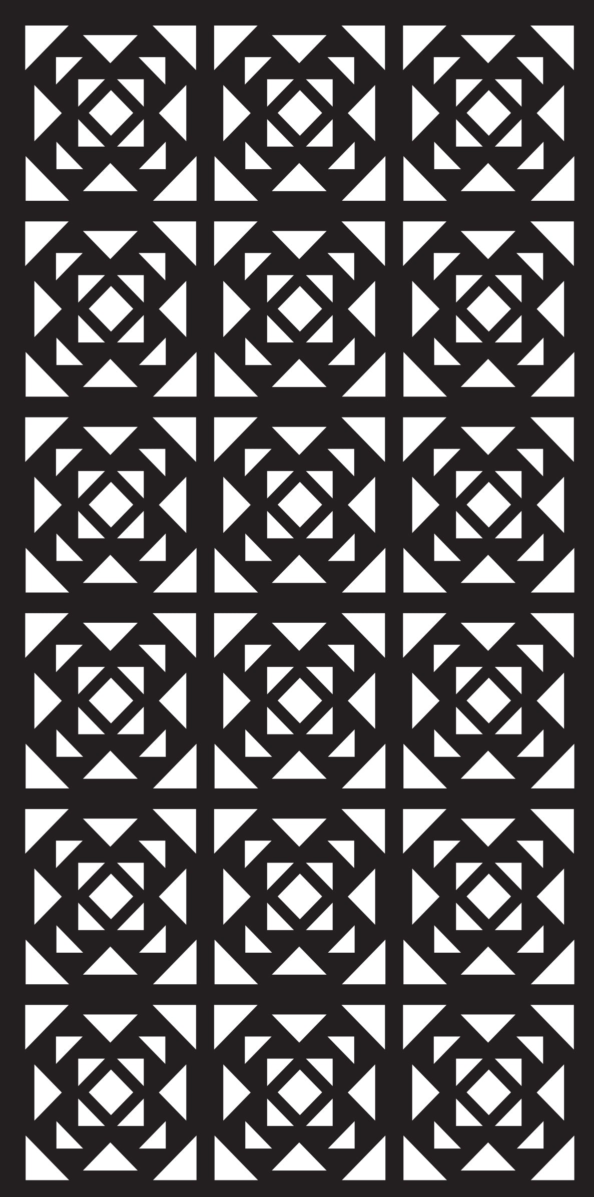 Creative Expressions Kaleidoscope DL Stencil 4 in x 8 in (10.0 x 20.3 cm)-3