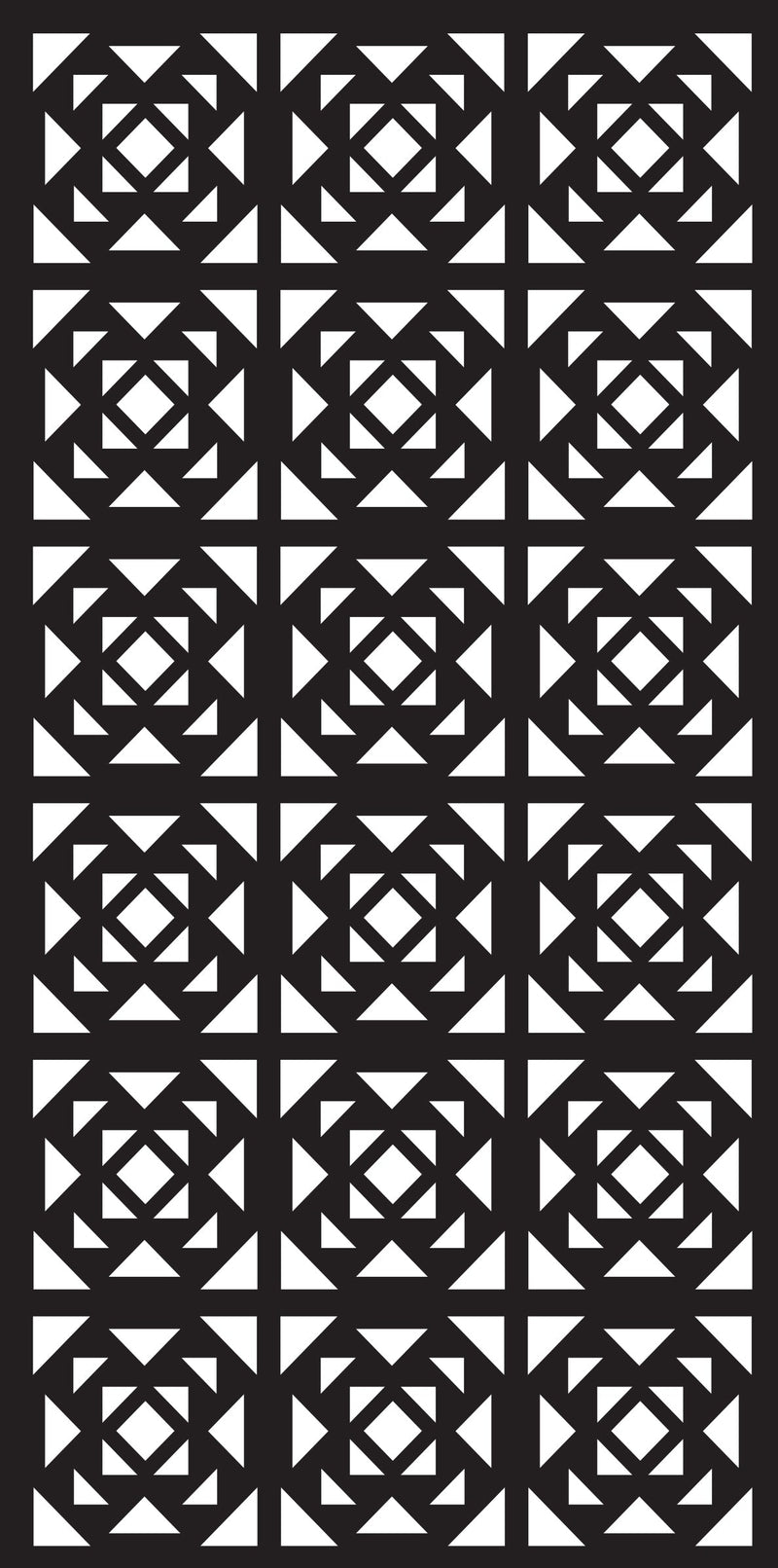 Creative Expressions Kaleidoscope DL Stencil 4 in x 8 in (10.0 x 20.3 cm)-3