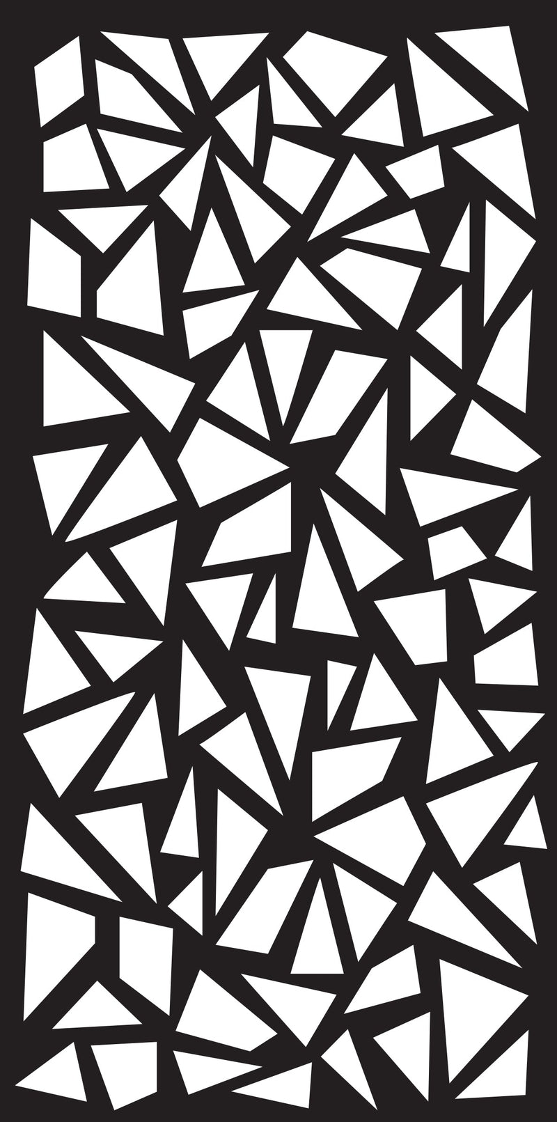 Creative Expressions Broken Glass DL Stencil 4 in x 8 in (10.0 x 20.3 cm)-5