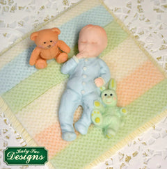 Baby Boy Silicone Mould-7