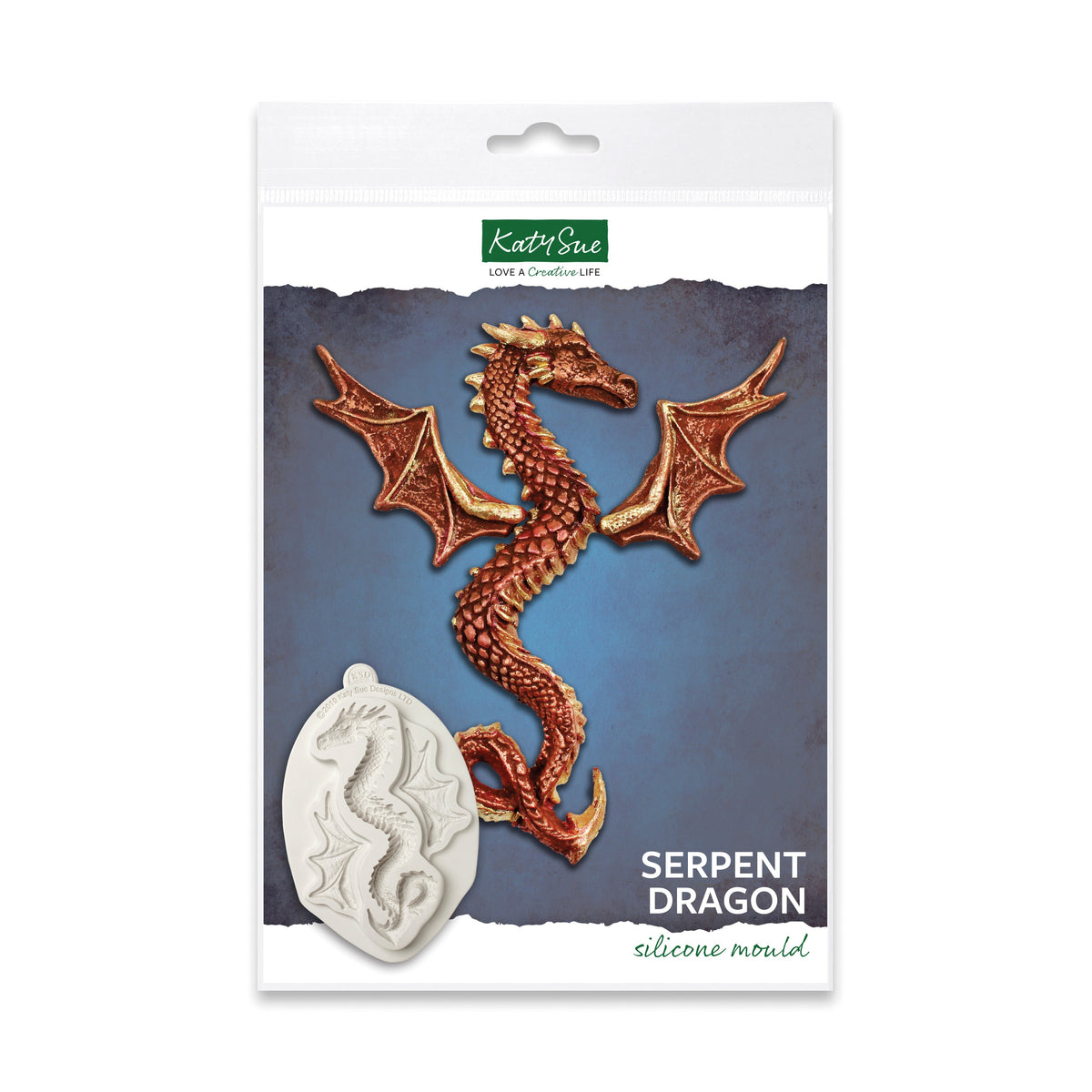 Serpent Dragon Silicone Mould-1