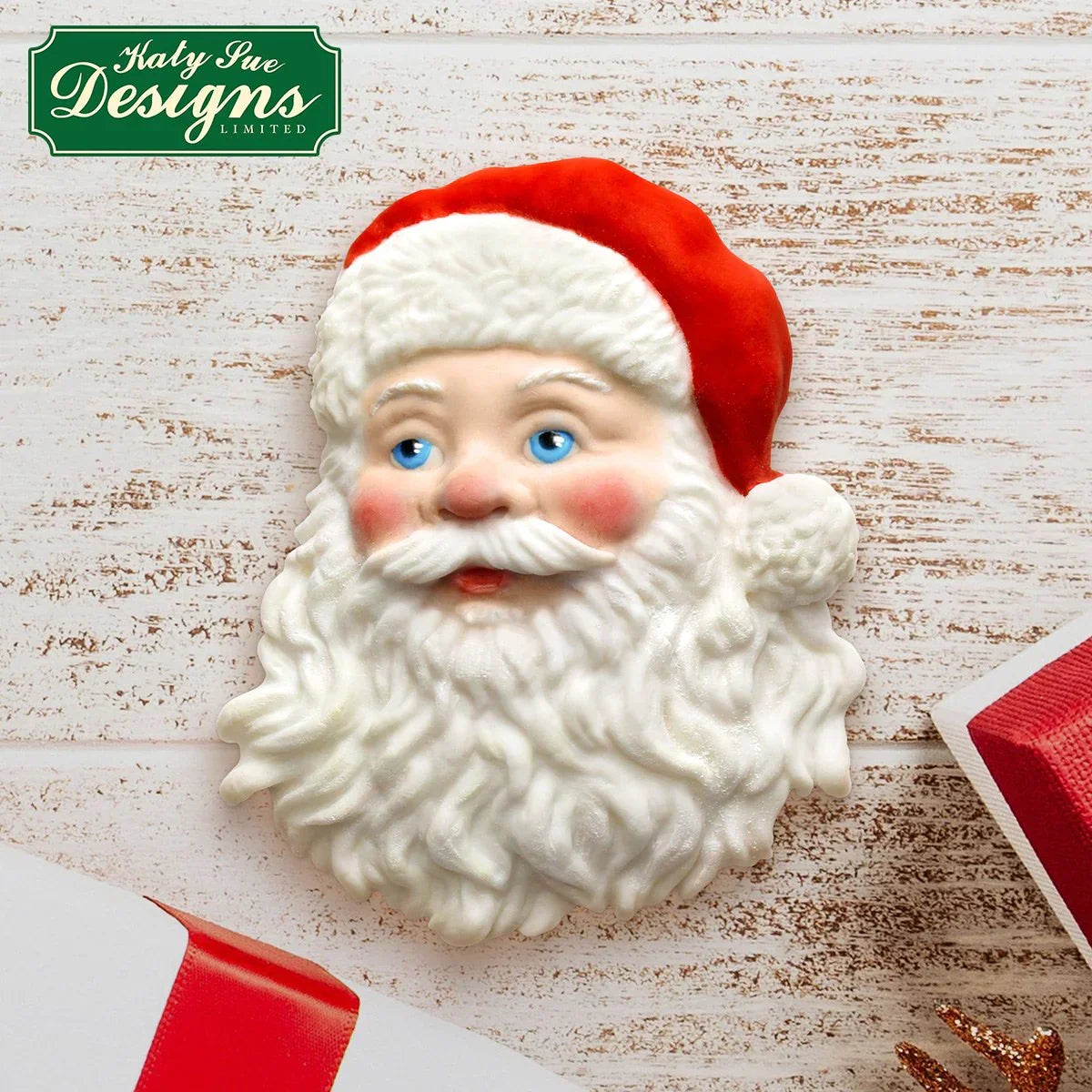 Santa Head Silicone Mould-4