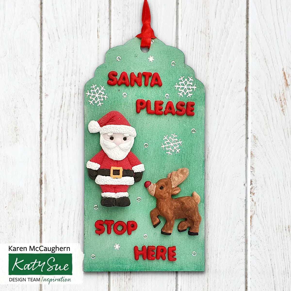 Santa Claus Silicone Mould-8