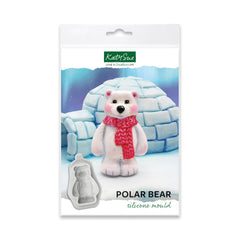 Molde de silicona de oso polar-1