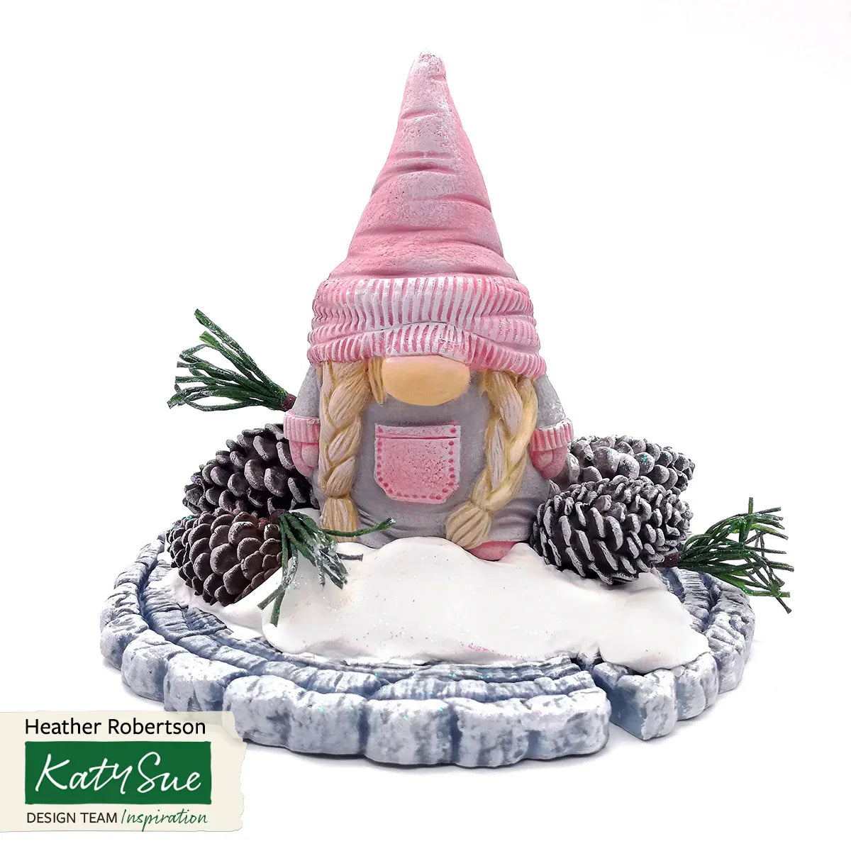 Boy & Girl Gnomes Silicone Molds, set of 2 Bundle-3