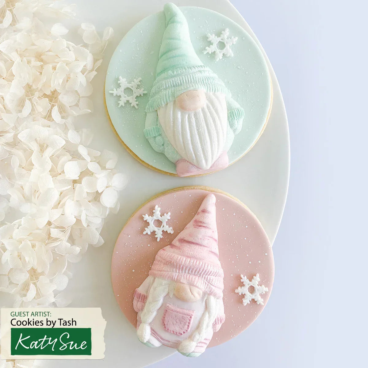 Girl Gnome Silicone Mould-5