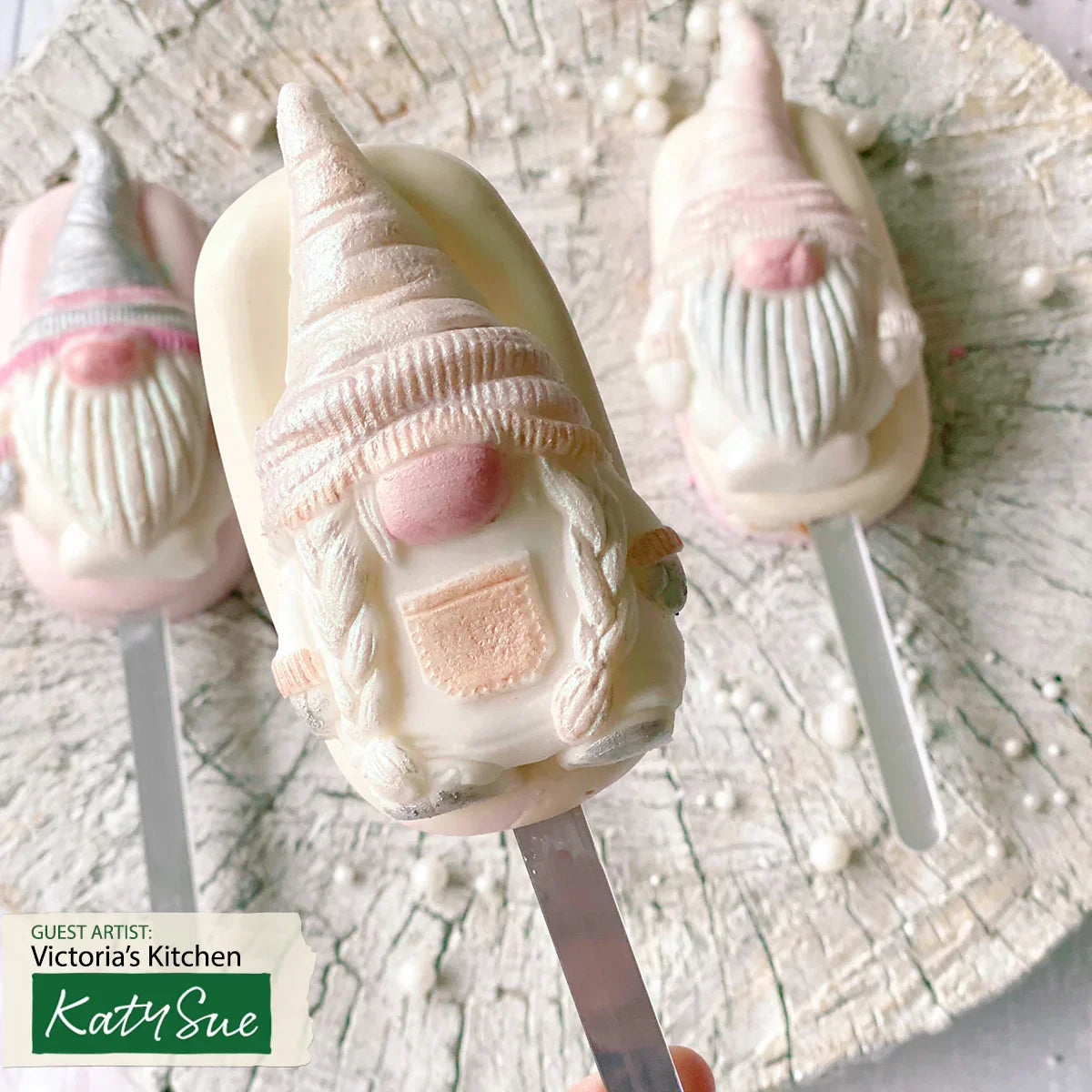Girl Gnome Silicone Mould-7