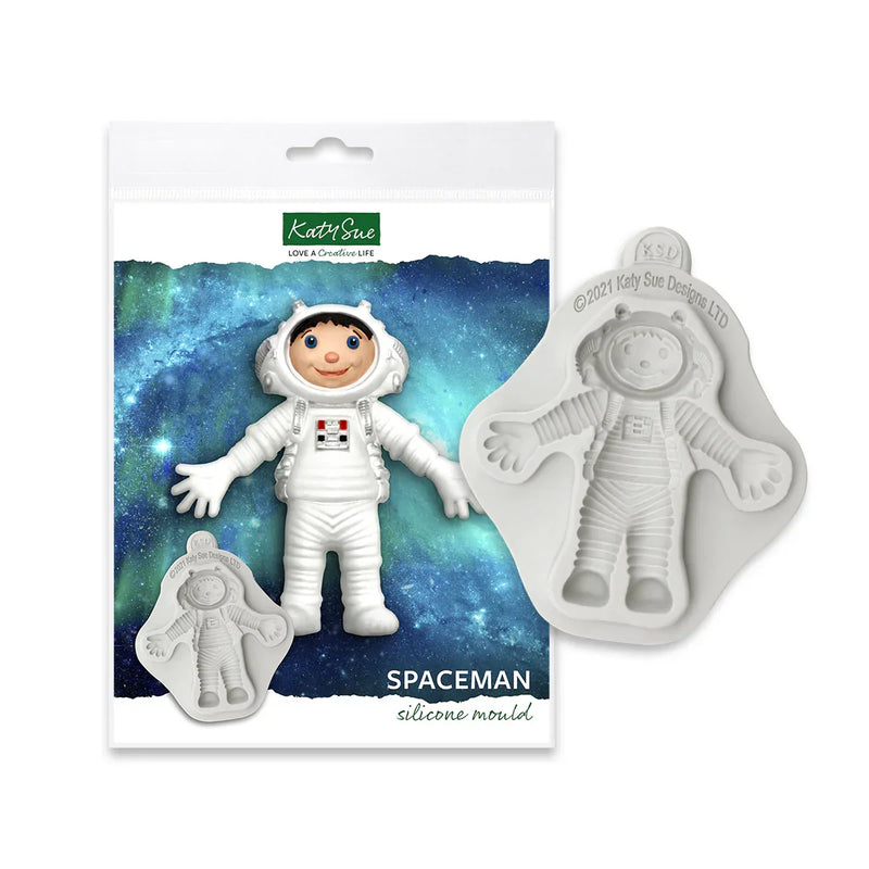 Molde de silicona de astronauta-2