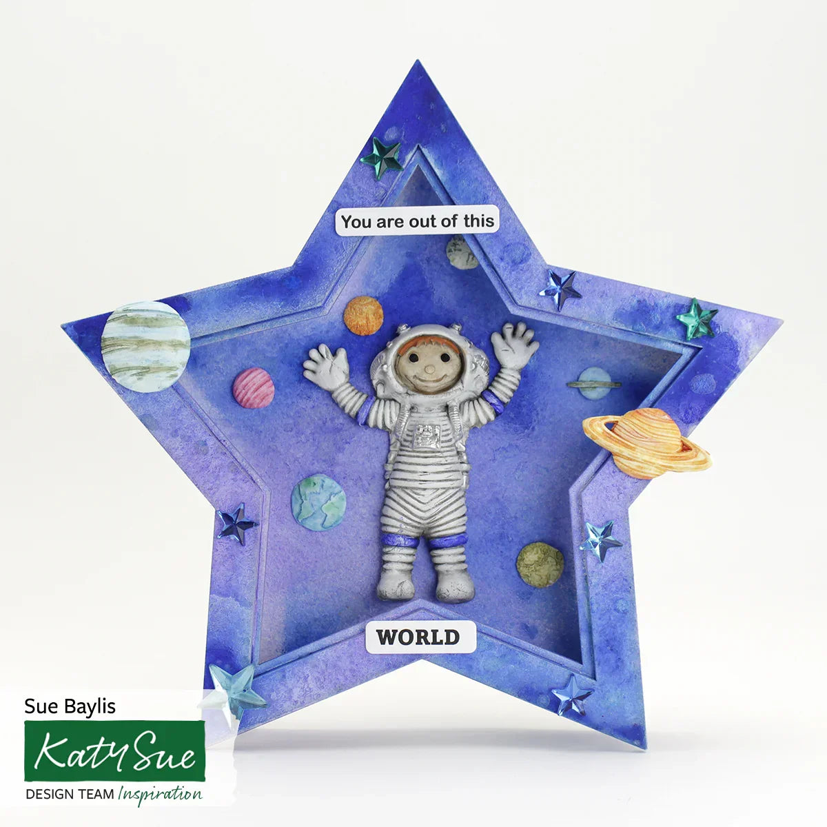 Molde de silicona de astronauta-8
