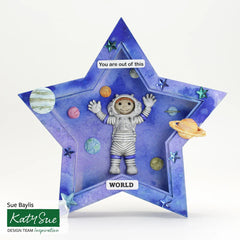Molde de silicona de astronauta-8