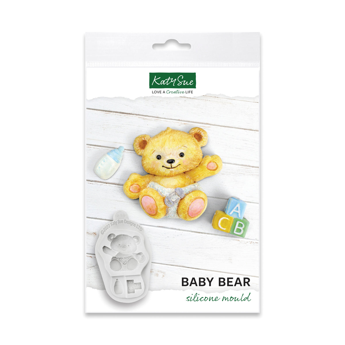 Baby Bear Silicone Mould-1