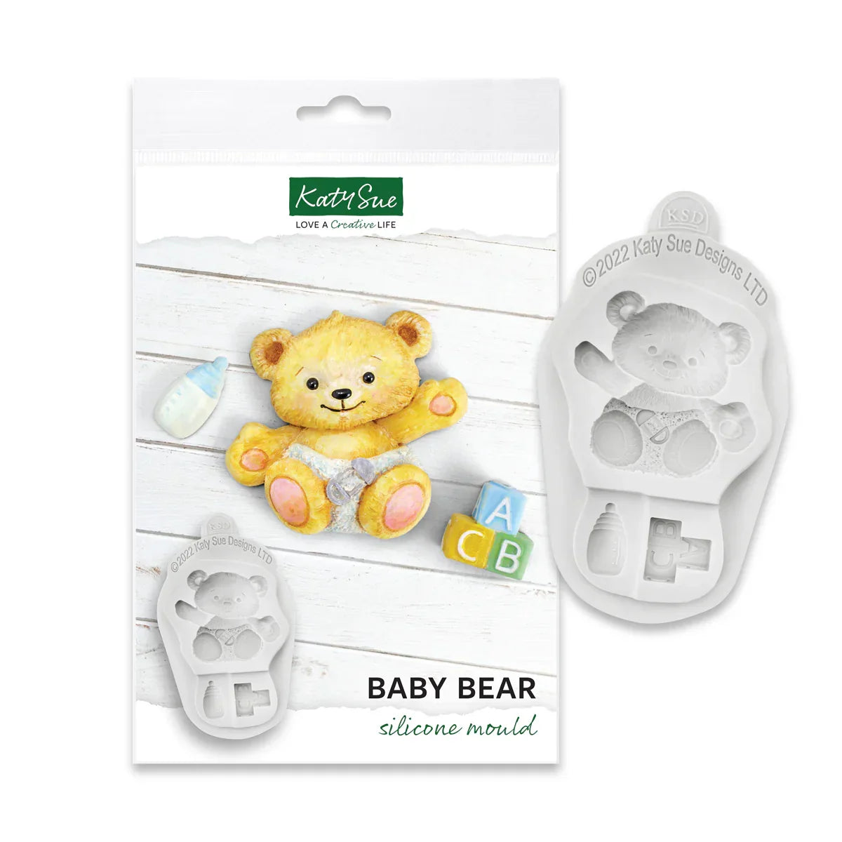 Baby Bear Silicone Mould-2