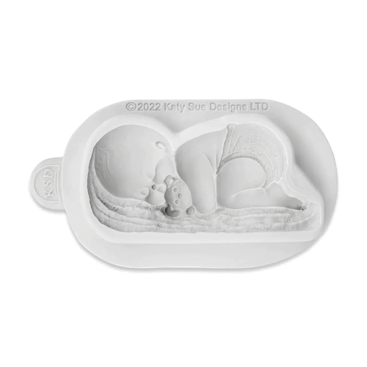 Moule en silicone Bébé sur couverture-3
