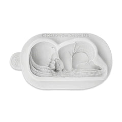 Moule en silicone Bébé sur couverture-3