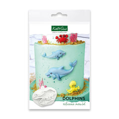 Dolphins Silicone Mould-1