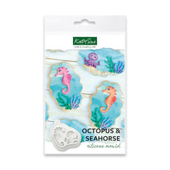 Octopus and Seahorse Silicone Mould-1