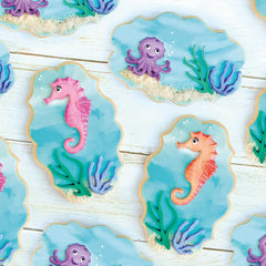 Octopus and Seahorse Silicone Mould-3
