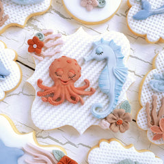 Octopus and Seahorse Silicone Mould-4