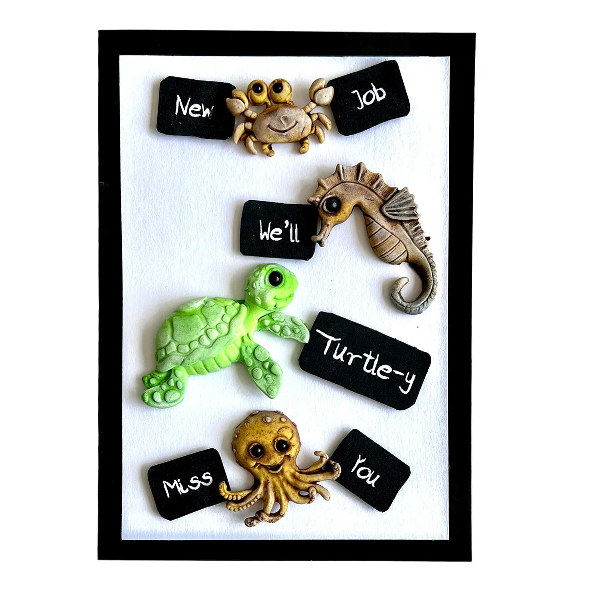 Octopus and Seahorse Silicone Mould-5