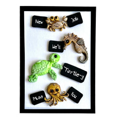 Octopus and Seahorse Silicone Mould-5