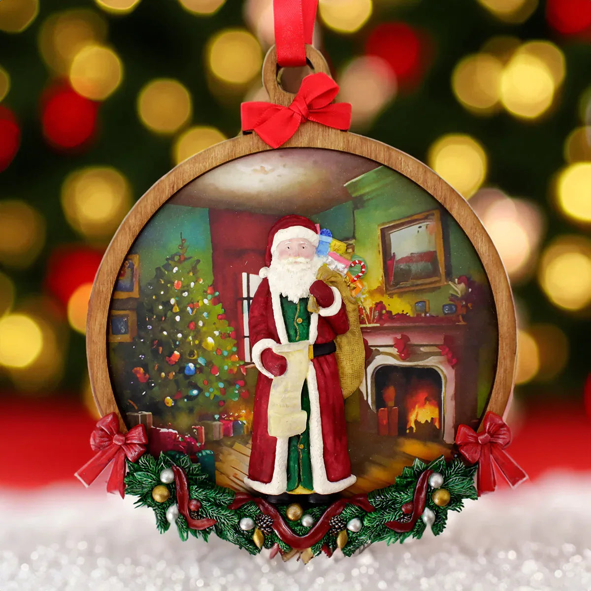 Father Christmas Silicone Mould-9