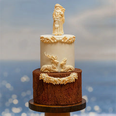 Sitting Reindeer Silicone Mould-7