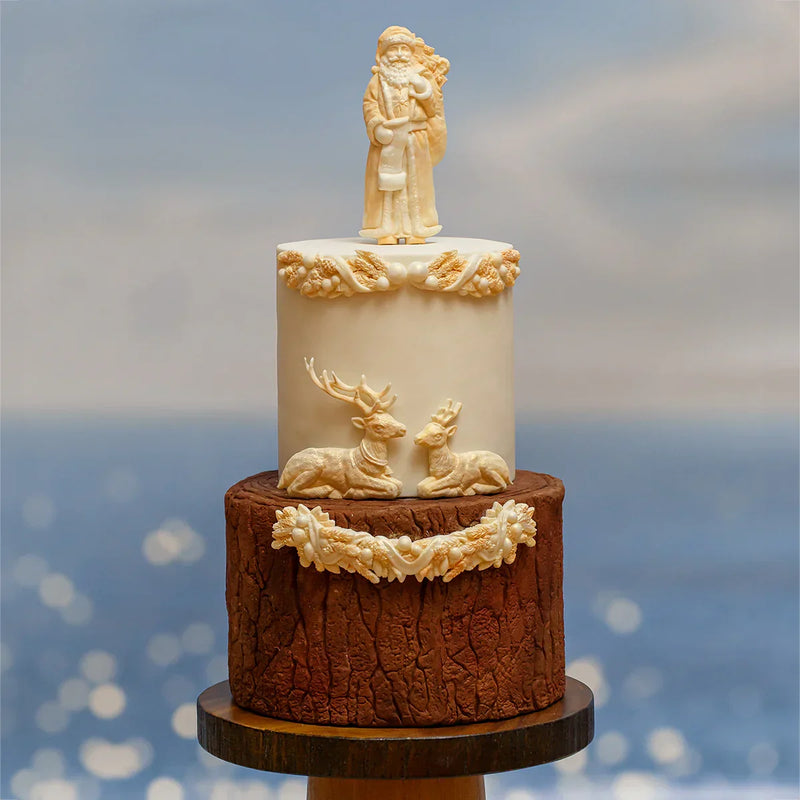 Sitting Reindeer Silicone Mould-7