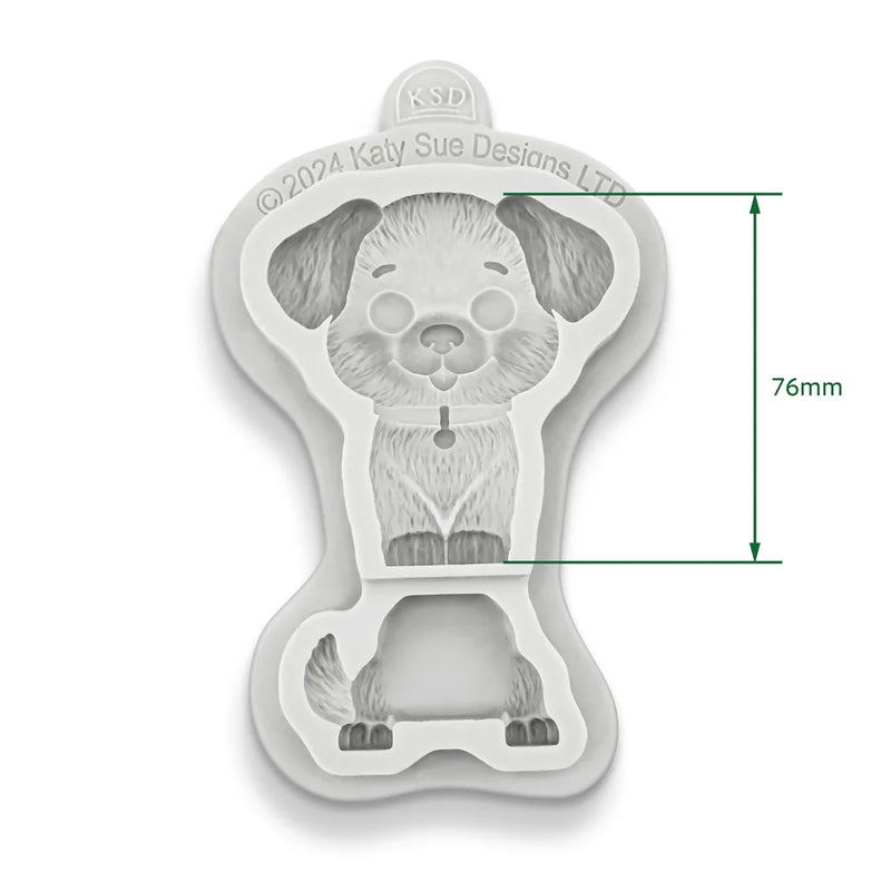 Katy Sue Easy Stand Dog Silicone Mould-3