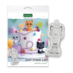 Katy Sue Easy Stand Cat Silicone Mould-2