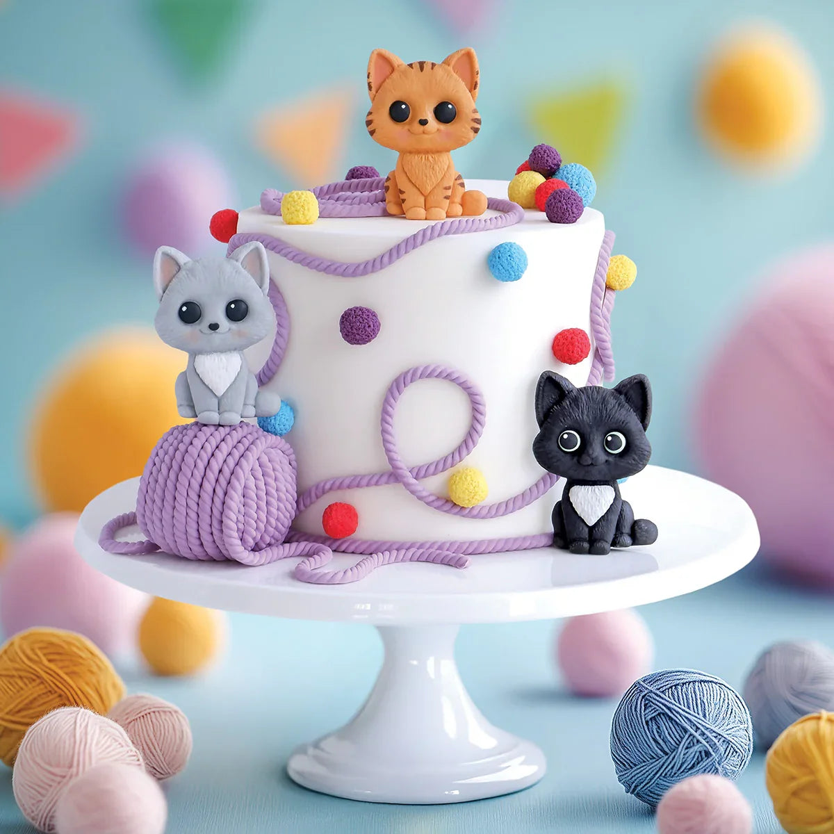 Katy Sue Easy Stand Cat Silicone Mould-4