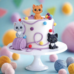 Katy Sue Easy Stand Cat Silicone Mould-4