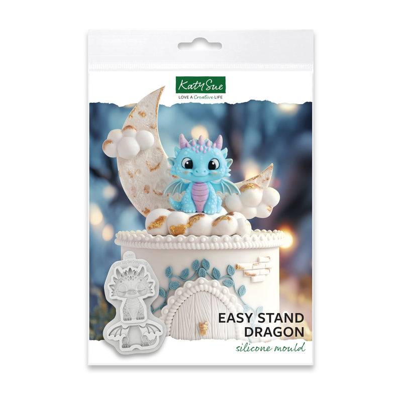 Katy Sue Easy Stand Dragon Silicone Mould-1