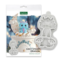 Katy Sue Easy Stand Dragon Silicone Mould-2