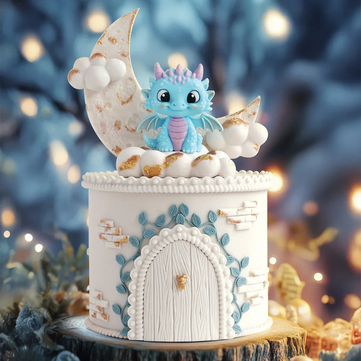 Katy Sue Easy Stand Dragon Silicone Mould-4