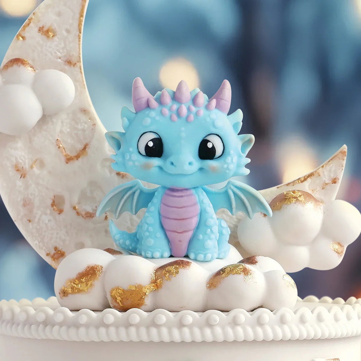 Katy Sue Easy Stand Dragon Silicone Mould-5