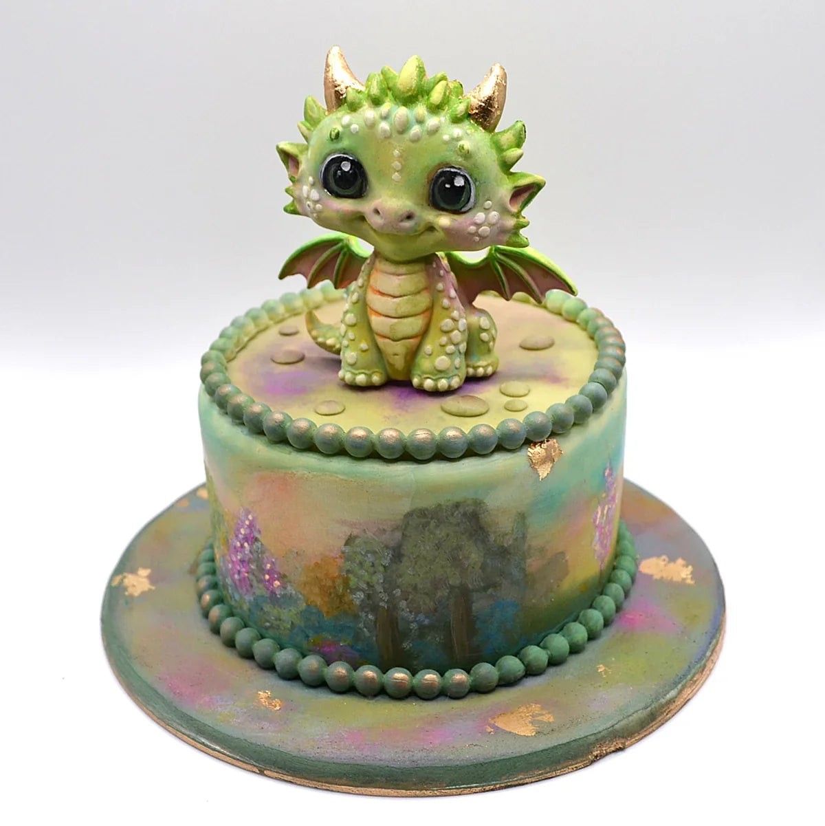 Katy Sue Easy Stand Dragon Silicone Mould-6