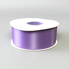 Satin Ribbon Double Face-Lavender#463 -3.8 cm Wide-1