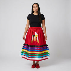 Four direction Ribbon Skirt-3