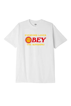 Obey 'Everyone Loves' Tee - White-1
