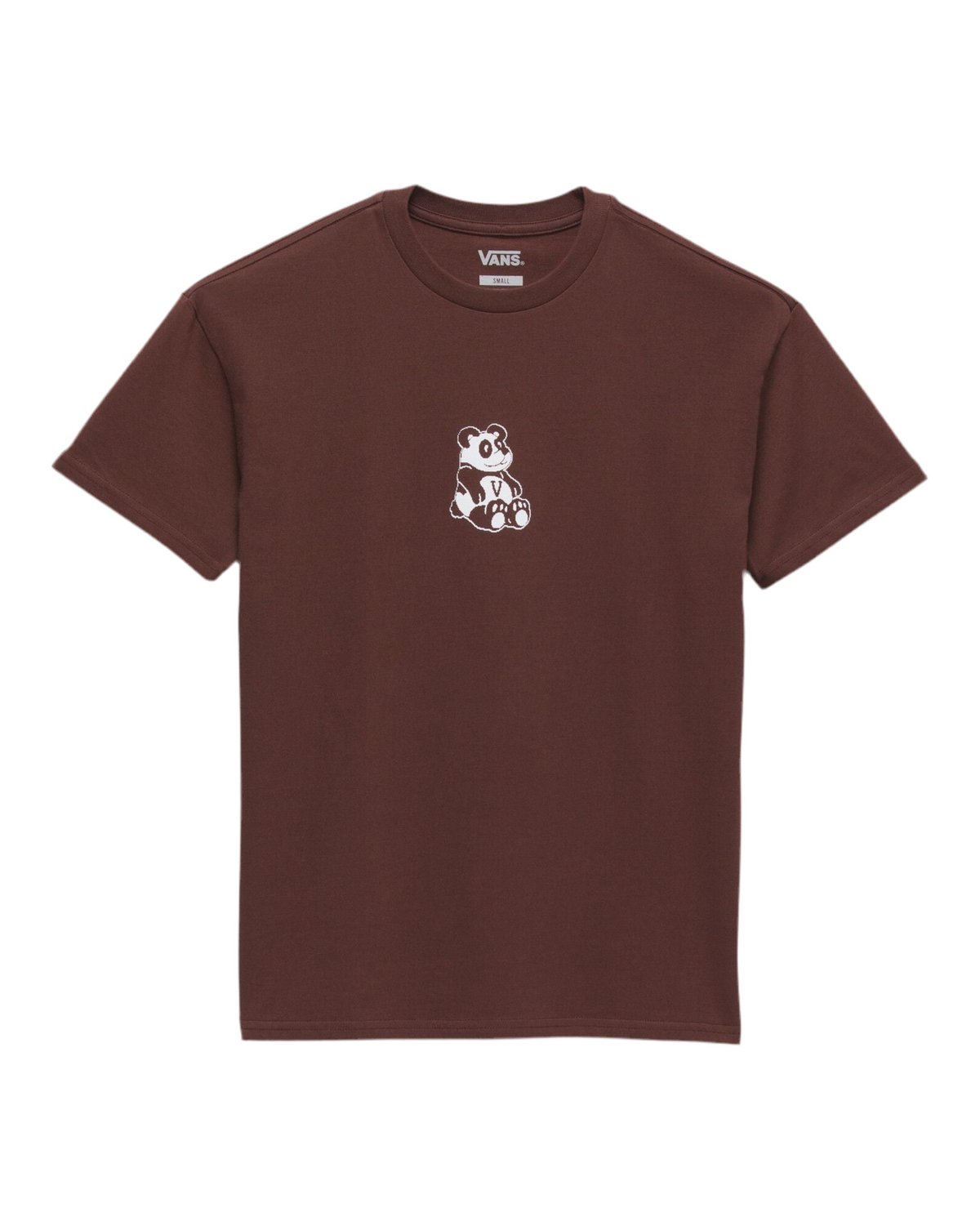 Vans 'Panda Oversize' Tee - Maroon-1