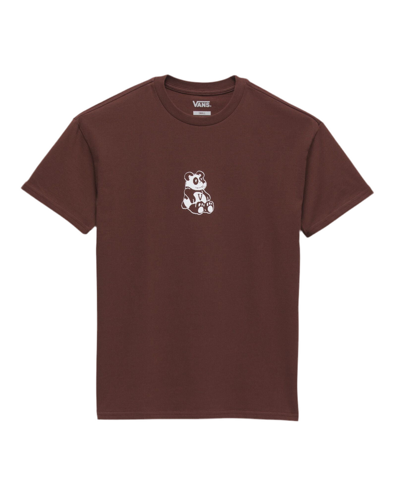 Vans 'Panda Oversize' Tee - Maroon-1